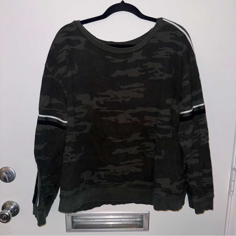 Anctuary x Anthropologie Camouflage Sweater XL